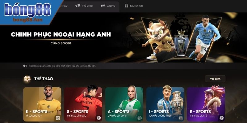 Đánh Giá Nhà Cái SOC88 Thiên Đường Cá Cược Thể Thao Hấp Dẫn 1 Giới thiệu tổng quát về nhà cái SOC88